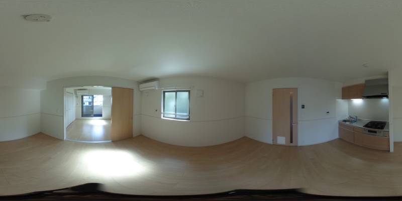 パノラマ画像リビング