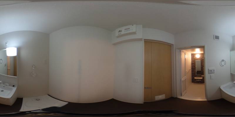 パノラマ画像洗面所
