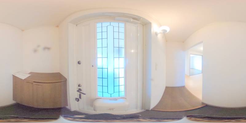 パノラマ画像玄関