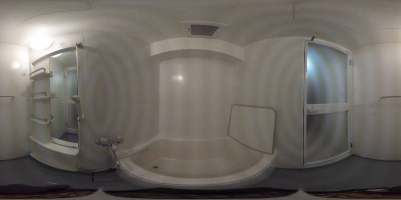 パノラマ画像バスルーム