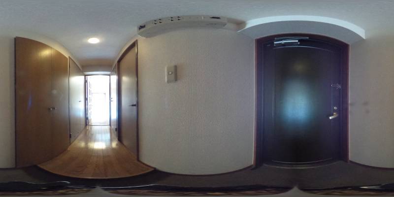 パノラマ画像玄関