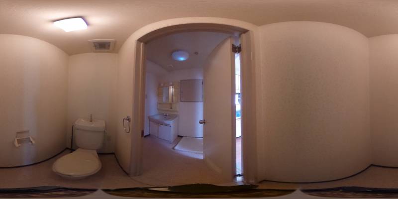 パノラマ画像トイレ