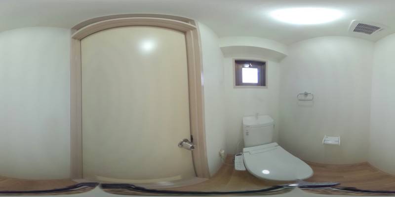 パノラマ画像トイレ