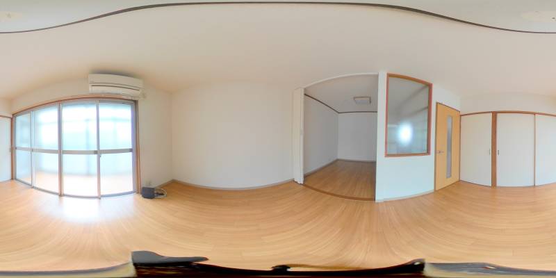 パノラマ画像洋室