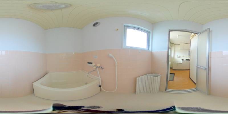 パノラマ画像バスルーム