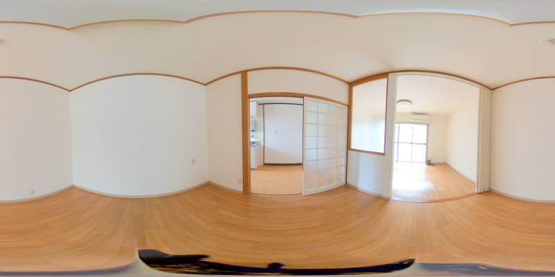 パノラマ画像洋室