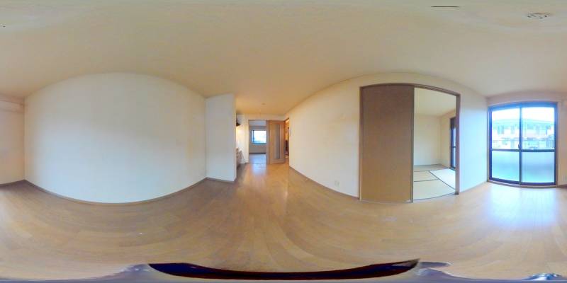 パノラマ画像洋室