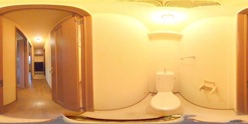 パノラマ画像トイレ