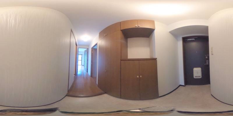 パノラマ画像玄関