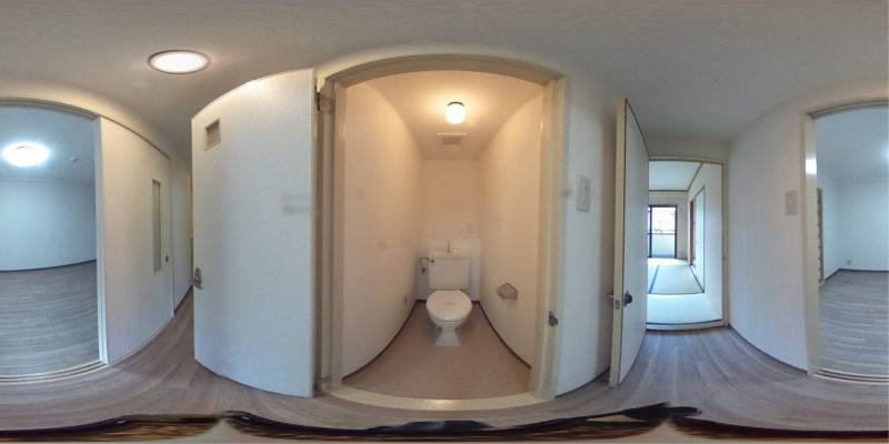 パノラマ画像トイレ