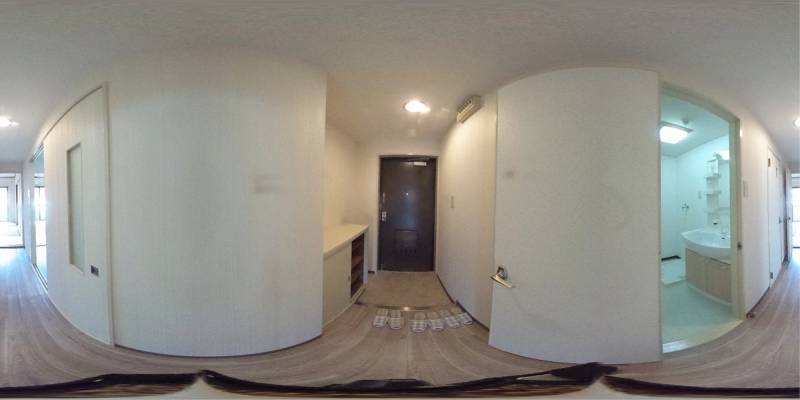 パノラマ画像玄関