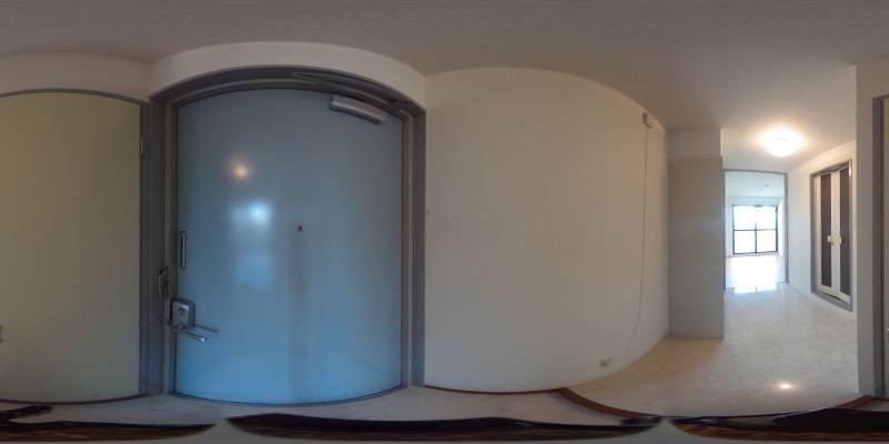 パノラマ画像玄関