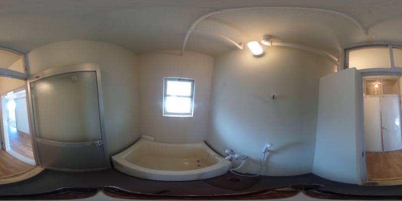 パノラマ画像バスルーム