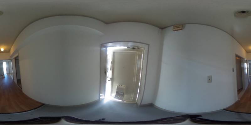 パノラマ画像玄関