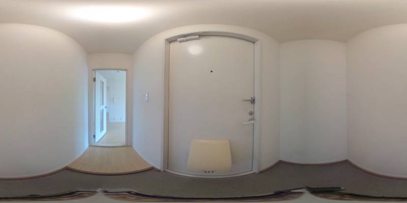 パノラマ画像玄関