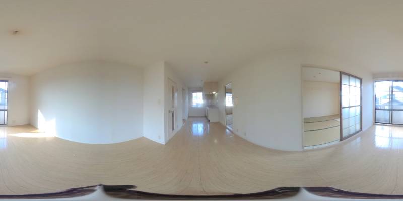 パノラマ画像洋室