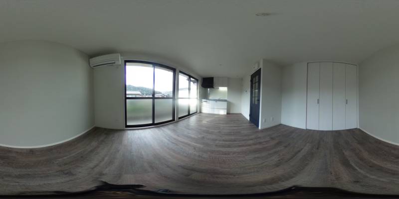 パノラマ画像リビング