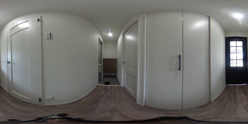 パノラマ画像玄関
