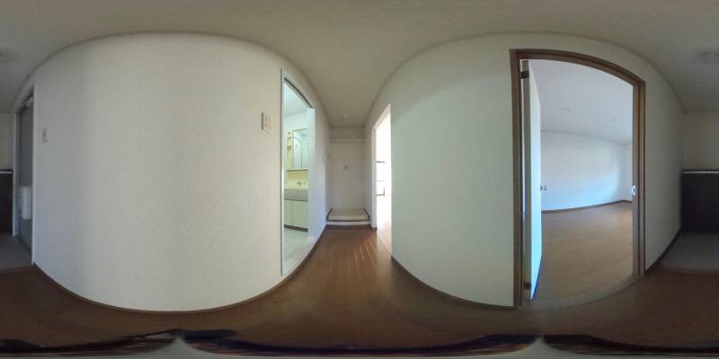 パノラマ画像玄関