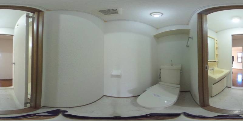 パノラマ画像トイレ