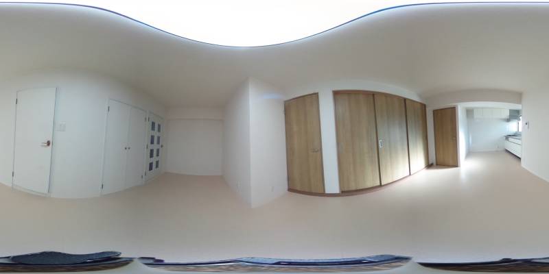 パノラマ画像リビング