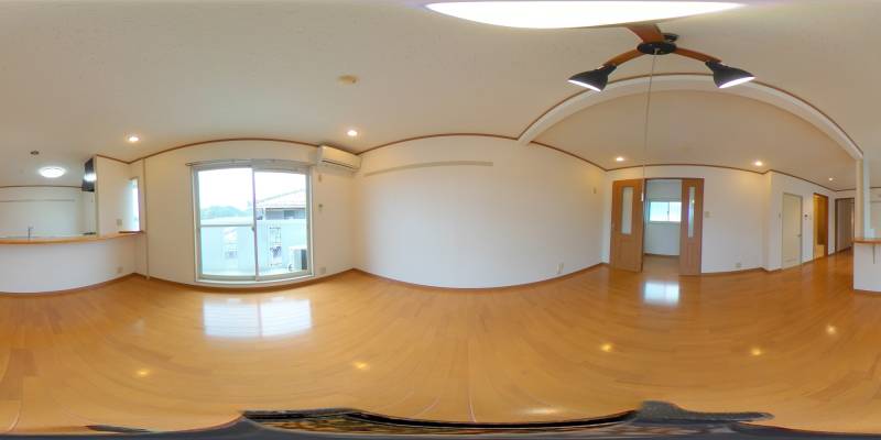 パノラマ画像リビング