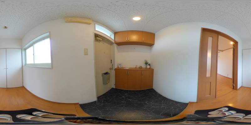 パノラマ画像玄関