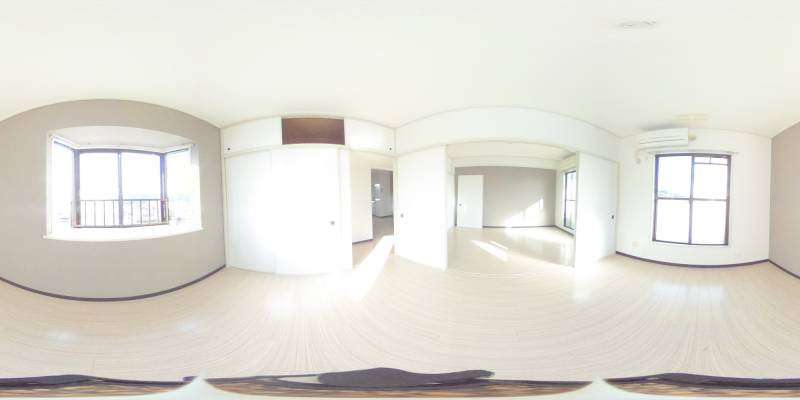 パノラマ画像洋室