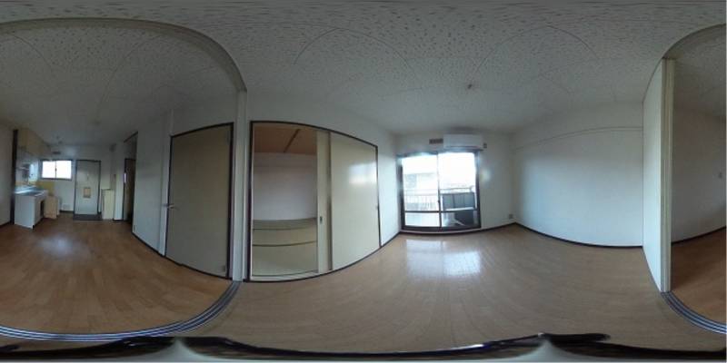 パノラマ画像洋室