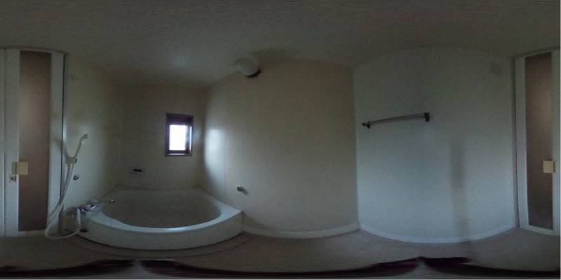 パノラマ画像バスルーム