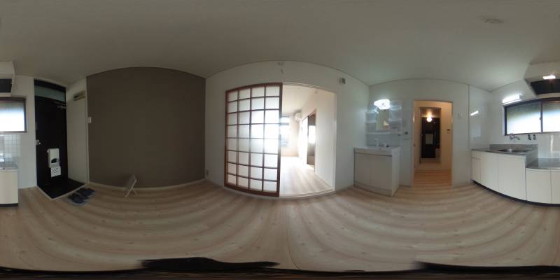 パノラマ画像洋室