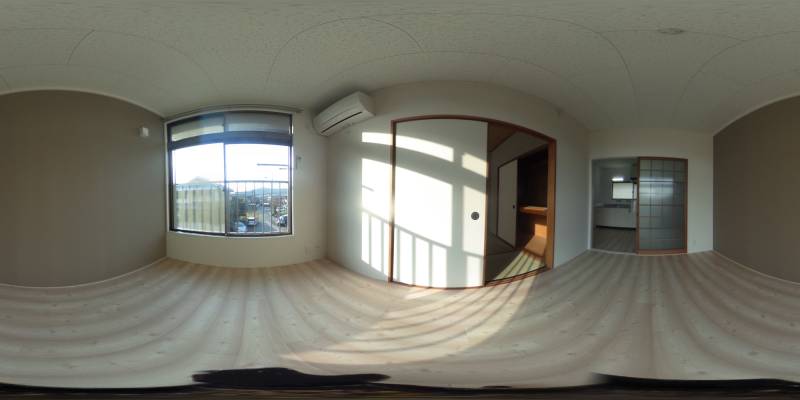 パノラマ画像洋室