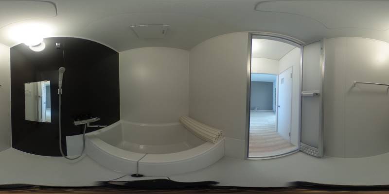 パノラマ画像バスルーム