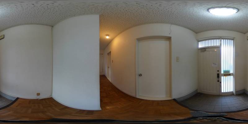 パノラマ画像玄関