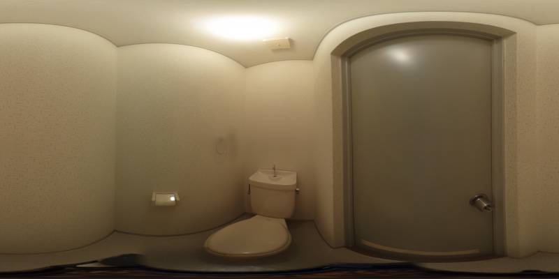 パノラマ画像トイレ