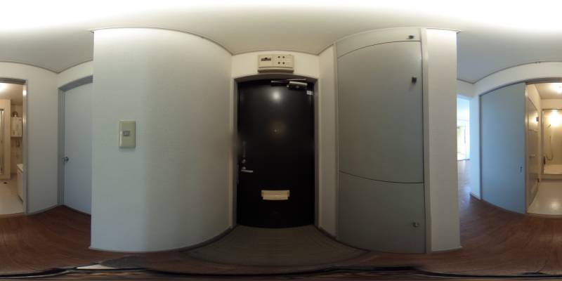 パノラマ画像玄関