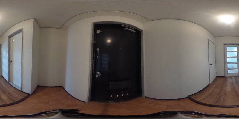 パノラマ画像玄関