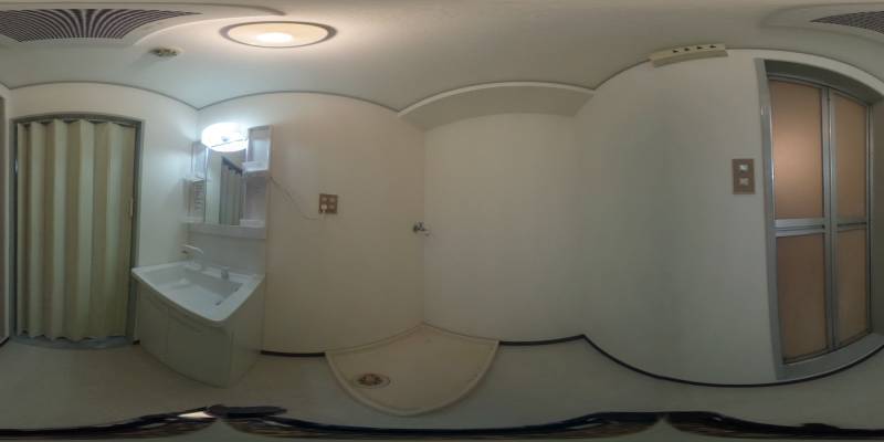 パノラマ画像洗面所