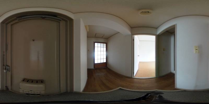 パノラマ画像玄関