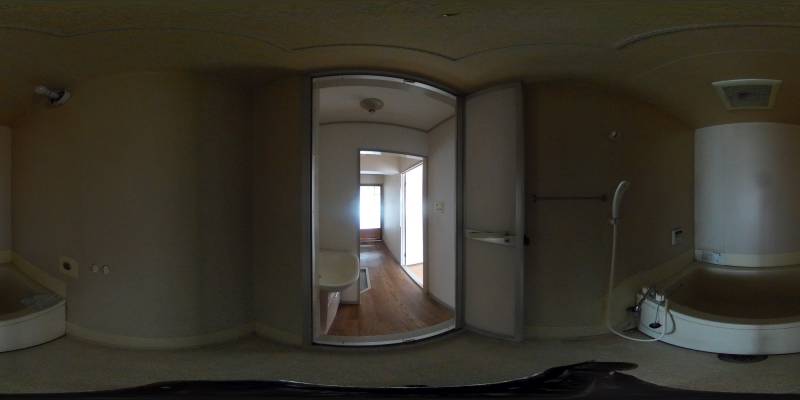 パノラマ画像バスルーム