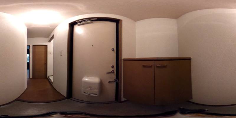 パノラマ画像玄関