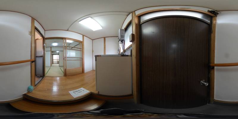 パノラマ画像玄関