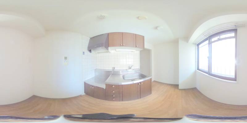 パノラマ画像キッチン