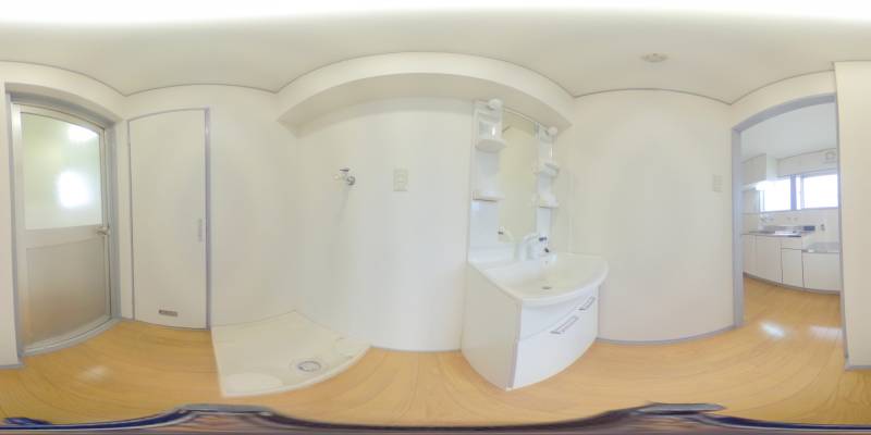 パノラマ画像洗面所