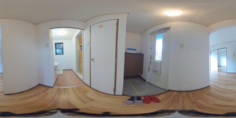 パノラマ画像玄関