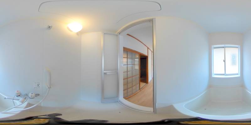 パノラマ画像バスルーム