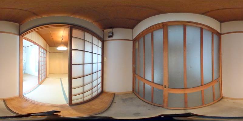 パノラマ画像玄関