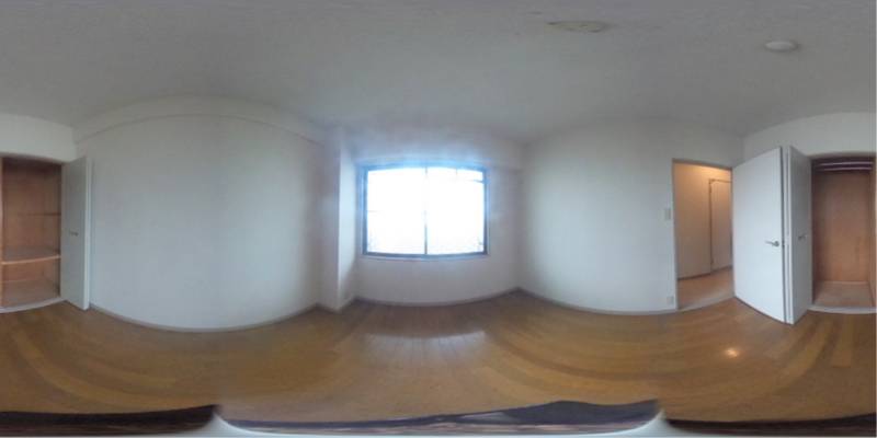 パノラマ画像洋室