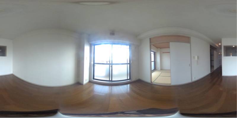 パノラマ画像リビング