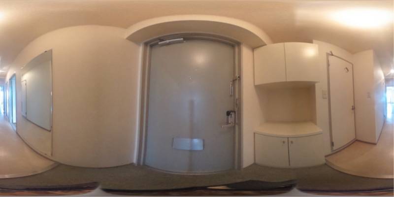 パノラマ画像玄関